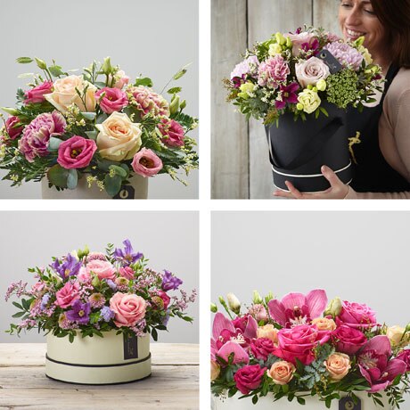Pastel Arrangement size,  inches height and  inches wide.
